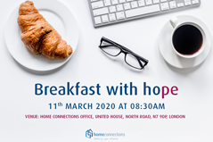Our FREE hope breakfast seminar is returning to London