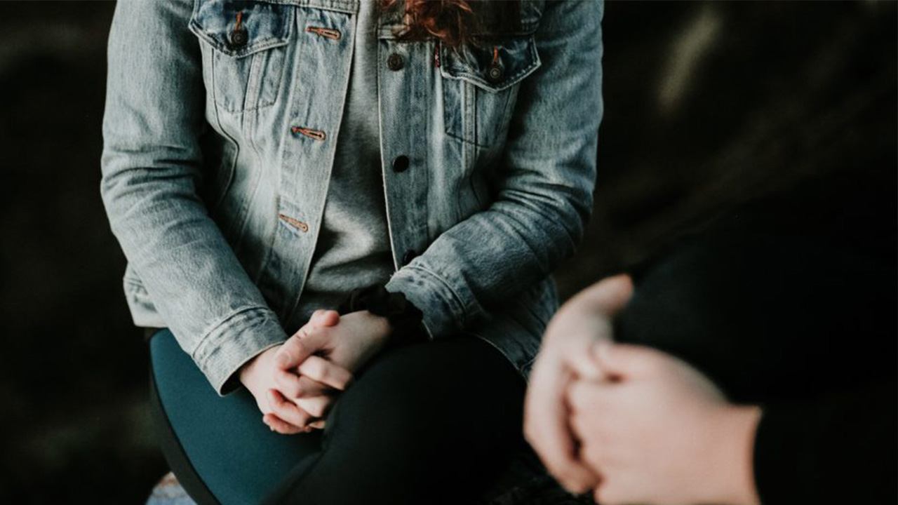 Close up shot of the hands of two women